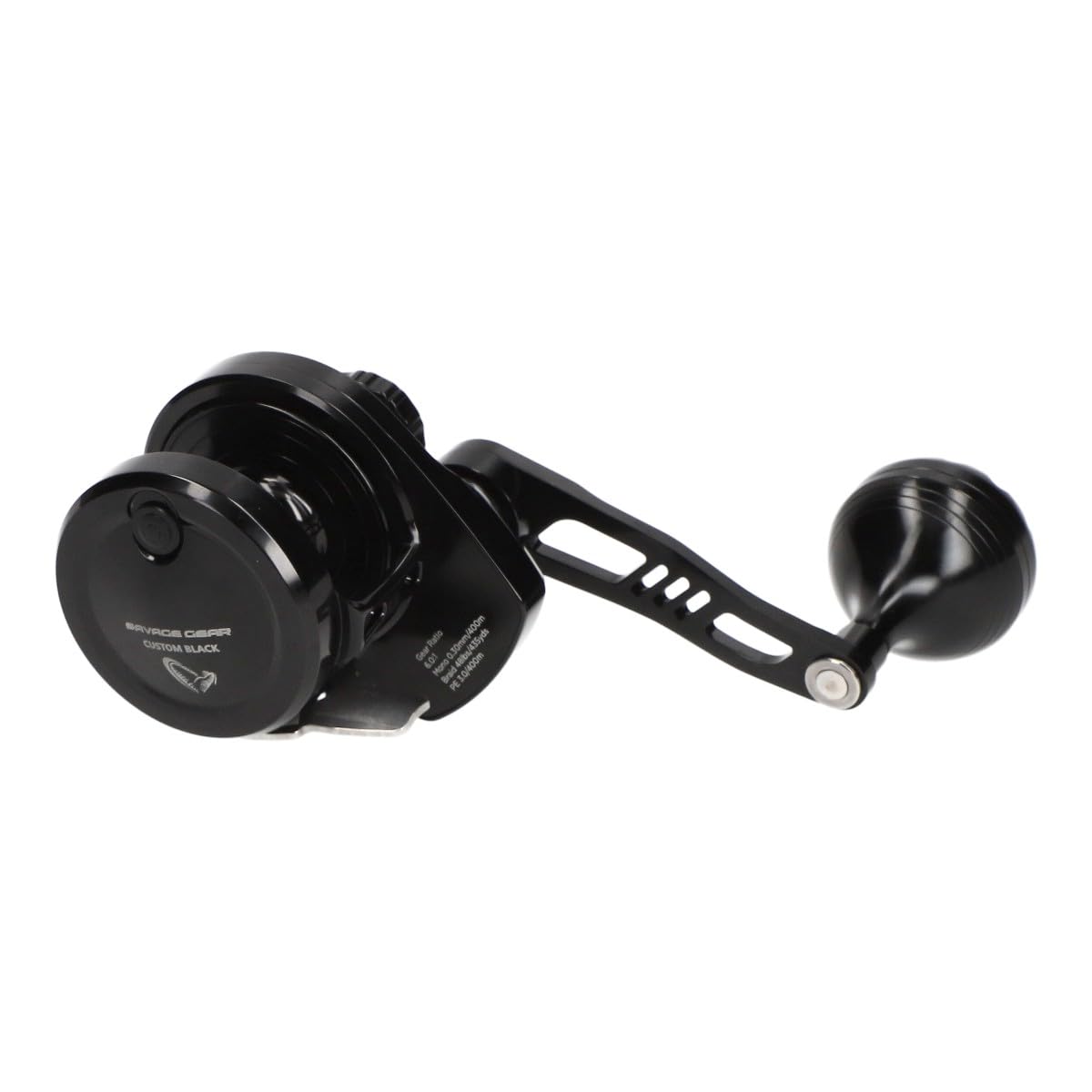 Savage Gear SGS10 Jigging Custom Black 8+1BB LH Linkshand Multirolle