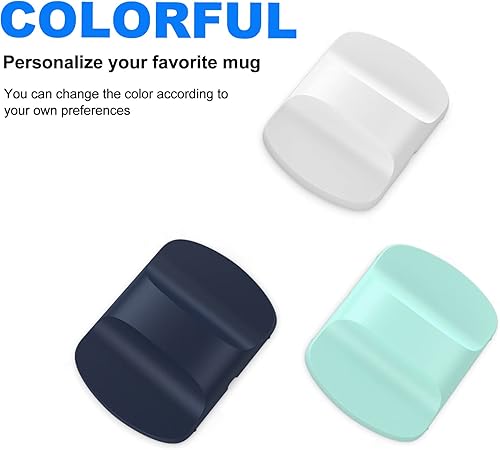 Miniatura 4 de Yoelike Reemplazo deslizante magnético, compatible con tapa magnética YETI de 10 onzas, 14 onzas, 16 onzas, 20 onzas, 26 onzas, 30 onzas (azul