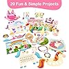 Craftikit® 20 Award-Winning Princess & Unicorn Crafts for Kids Ages 3-10 Years, All-Inclusive Toddler Arts and Craft Kits for Kids, Fun Toddler Craft Box for Girls in Preschool #3
