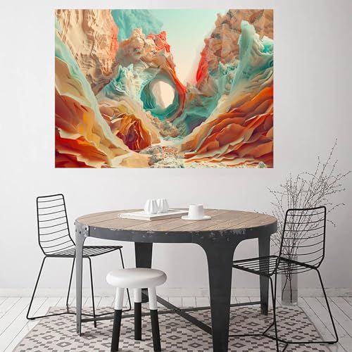 Tableau decoration murale salon pour transformer un mur blanc vide - 3
