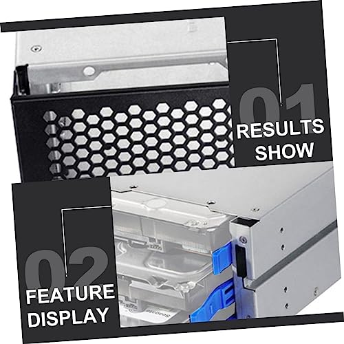 Uonlytech jaula de disco duro para HDD 3.5 pulgadas miniatura 4