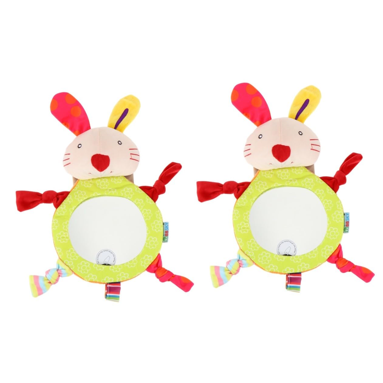 ifundom 2 Pz Osserva lo specchietto retrovisore specchietto per auto per neonati Neonato auto per bambini specchietto retrovisori Specchietto posteriore animale animali giocattolo
