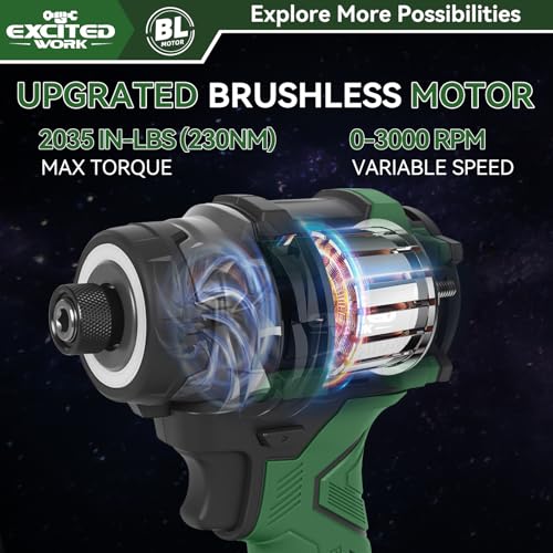 LAZYLAND 21V Brushless Impact Driver