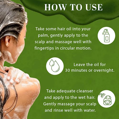 Khadi Natural Amla & Bhringraj Hair Combo (Shampoo, Conditioner) & Bhringraj Hair Oil|Strong & silky hair |Improves hair texture|210 ml each - Image 3