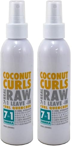 Miniatura 3 de Real Raw Rizos de coco sin enjuague, 7 en 1, 6 onzas (6.0 fl oz)