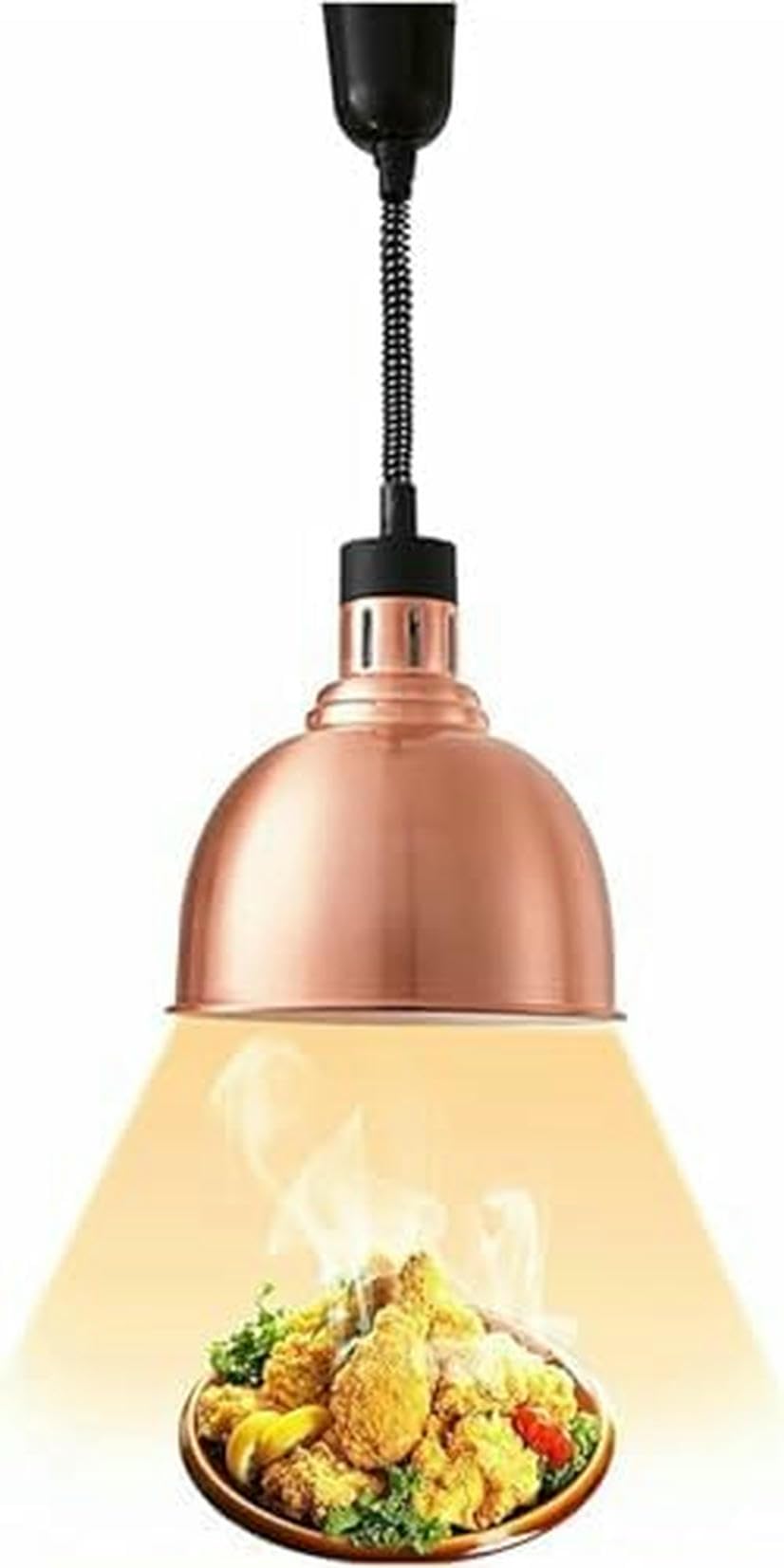 Lampe chauffante de plafond pour buffet commerciale et chauffe-plats suspendus