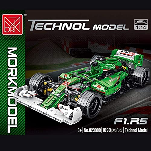 1100pcs Technic Bausteine ??Rennwagen Formel F1 Modell 1:14 Baustein Sportwagen, Mork F1 Rennwagen Technik Sportwagen… – Bild 3