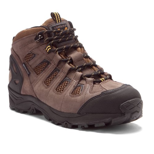 Carolina Men's CA4525 Quad 5Carbon Composite Toe Waterproof Hiker Dark Brown 14 EE