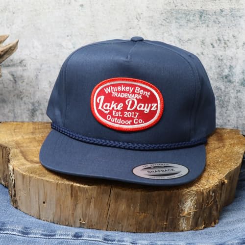 Image of WHISKEY BENT HAT CO. Lake DayZ Adjustable Snapback Hat