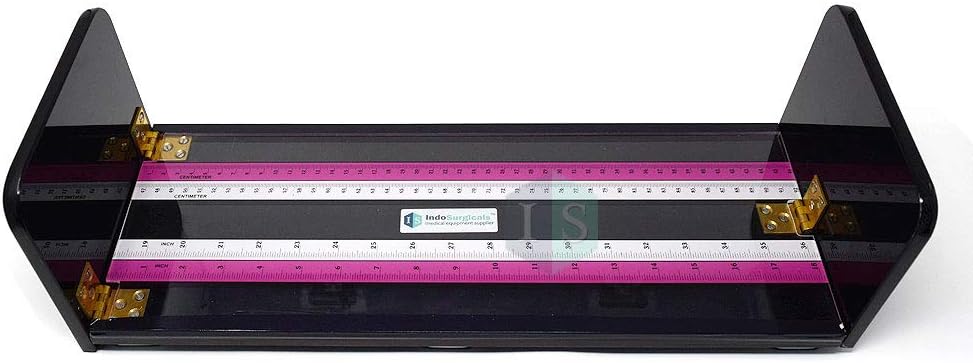 IS IndoSurgicals Infantometer Baby Height Measurement Scale (18" x 5")