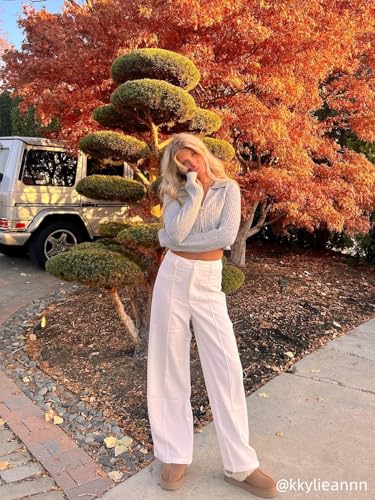 CIDER Wool-Blend Knit Zipper Long Sleeve Collared Top2