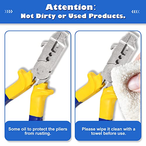 Leontool Archery Nocking Point Pliers String-Loop Nocking Pliers Multi-Pliers D Loop String Clamp For Compound Bow Recurve Bow Tuning Nock Point Pliers Installation Removal String #TOP6
