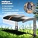 Robotic Lawn Mower Garage - Premium All-Metal Steel Shelter - 70x55x41cm Universal Fit for Leading Brands - Weatherproof Electrophoretic Black Finish - Garden Mower House Protection