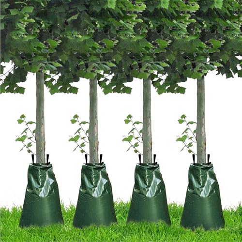 Image of 4Pcs 20 Gallon Tree Watering Bag, Slow Release Drip Irrigation Bags