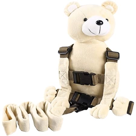teddy bear backpack leash