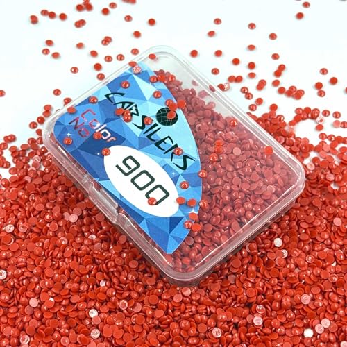 Carsilers Diamond Painting Beads 900,Diamonds Painting Accessories Replacement for Missing Drills,Diamond Beads Replacement Drills Gems Stones,Round,About 3500pcs