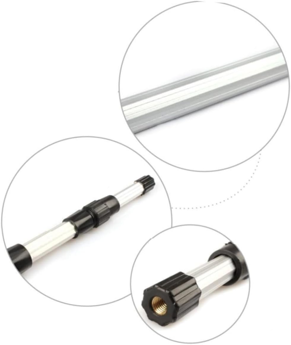 VANZACK Telescopic Fishing Rod Retractable Net 1.5m Aluminum Alloy Saltwater Aquarium Fish Catch Net with Comfort Handle for Random Style