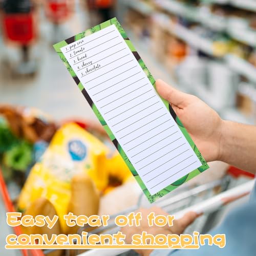 Bloc-notes magnétiques pour liste de courses Thboxes pour ne plus rien oublier