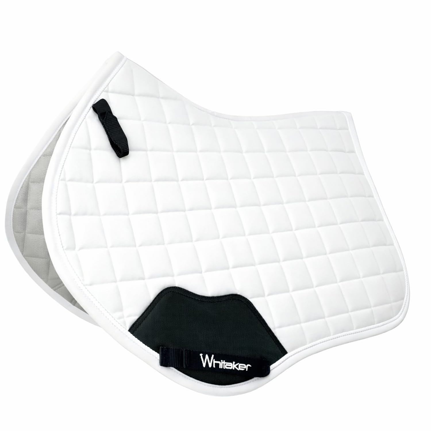 SC160 John Whitaker Club Close Contact Saddle Pad (White, Pony/Cob)