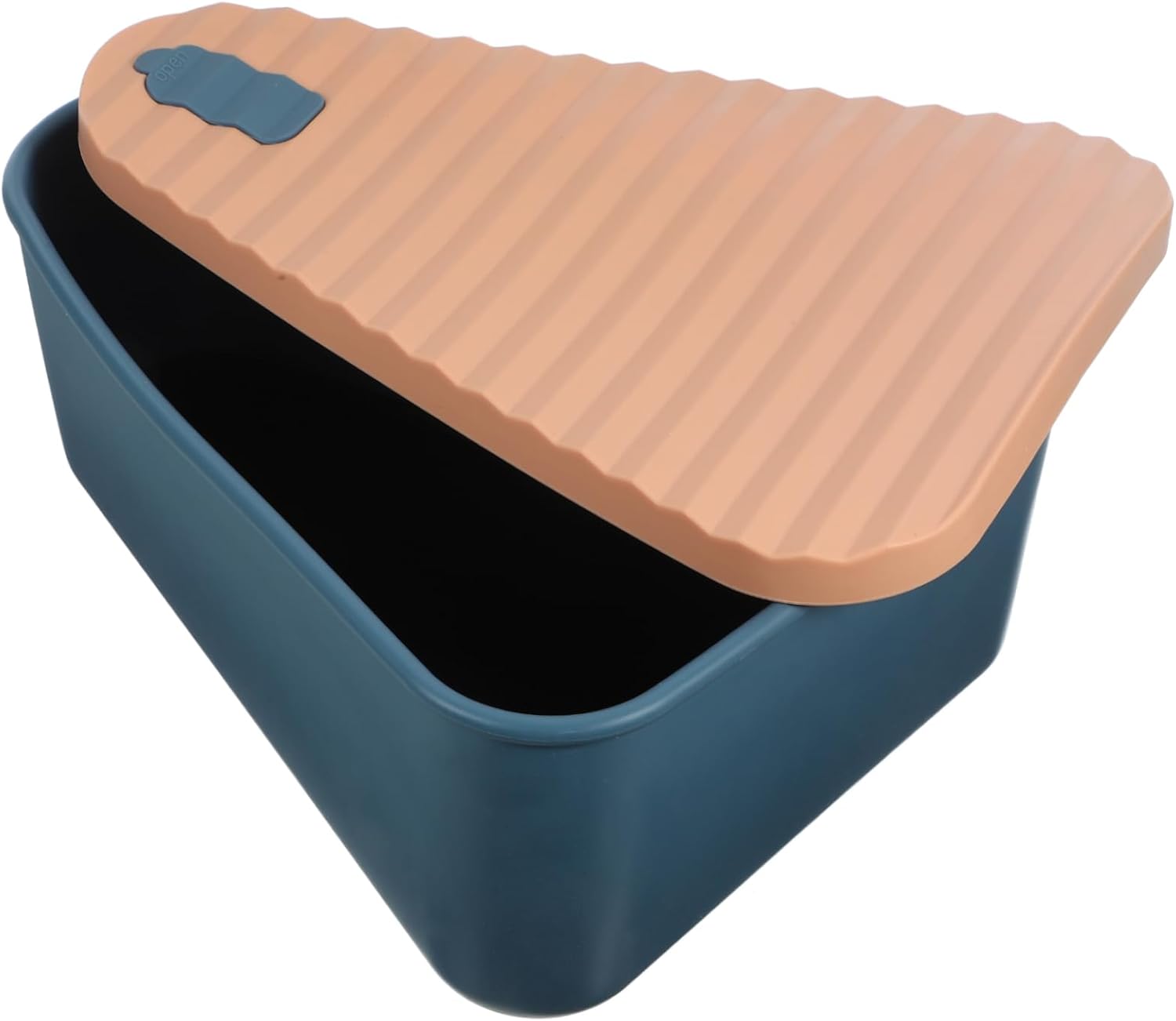 BESTYASH Silicone Pizza Storage Box Lid Reusable Pizza Slice Container Food-Grade Silicone Fresh Keeping Pie Carrier for Lunch Baking Parties and Picnics