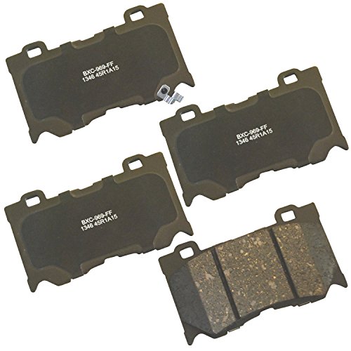 Image of Bendix Premium SBC1346 Ceramic Front Brake Pads for Select Models INFINITI FX50, G37, M37, M56, Q50, Q60, Q70, Q70L, QX70, Nissan 370Z, Z