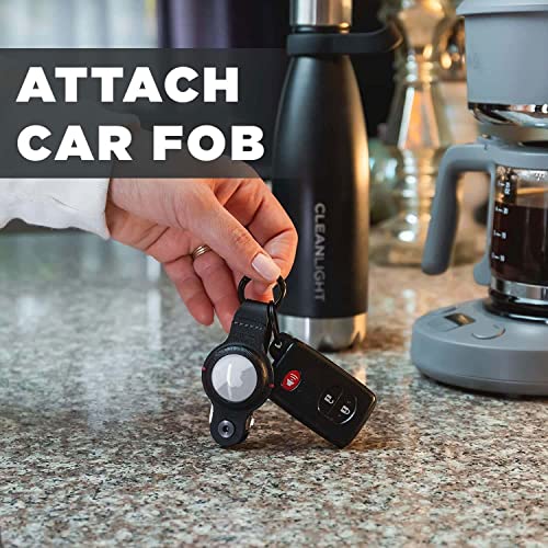 KeySmart Air Compact Keyholder for Airtag Key Organizer and Case