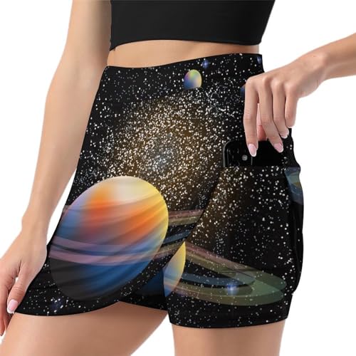 Jupe short de golf avec poche pratique - Jupe de course athlétique anti-frottement