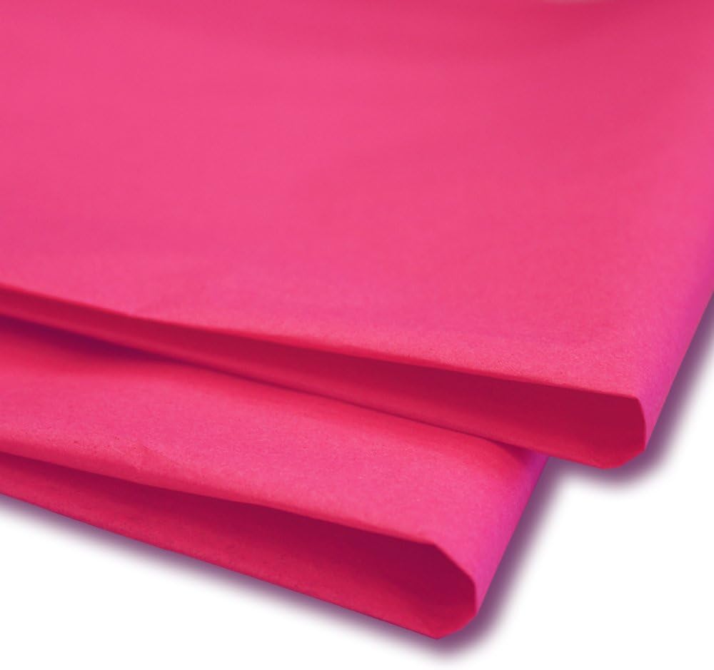 20 x Hot Pink Tissue Paper / Gift Wrap / Wrapping Paper Sheets (20" x 30")
