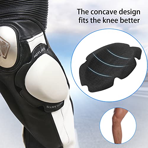 HOTLANTIS Universal Knieschleifer Motorrad Knee Slider für Motorrad Racing