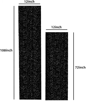 Black Sequin Table Runner 4Pack 12 x 108 inch Long Table Runners,Glitter Shiny Fabric Runner for Round Rectangle Table Decorations Reception Party Graduation Event Halloween Birthday Banquet