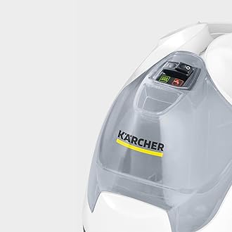 Kärcher SC 4 EasyFix steam cleaner, pressure: 3.5 bar, heating: 4 min., power: 2000 W, yield: 100 m², system of 2 tanks: 0.5l + 0.8l, EasyFix cleaning kit, nozzles and covers
