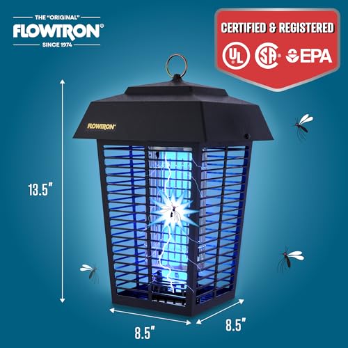 Flowtron Bug Zapper, 1 Acre of Outdoor Coverage with Powerful 40W Bulb