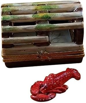 LIMOGES BOUTIQUE Lobster Trap w Removable Lobster