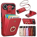 Emplacement pour cartes : à l'arrière de la coque iPhone Air se trouve un emplacement pour cartes de crédit, cartes de visite, photos et espèces. La conception sécurisée à boucle garantit le rangement sûr de vos cartes.