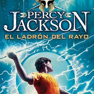 Percy Jackson: El Ladron del Rayo Audiolibro Por cristian castro arte de portada