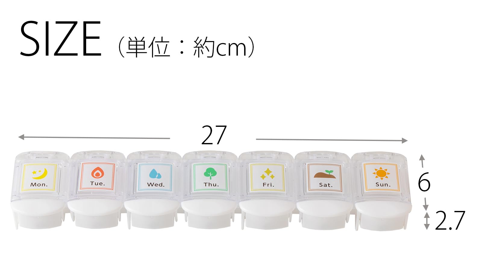 Amazon.com: Heiwa Industry Pill Case, Supplement Case, Made