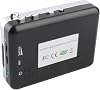 Yctze Portable USB Cassette to MP3 Converter, Tape to CD Audio Music Player Capture, Stereo Sound Quality for Vintage Cassette Enthusiasts