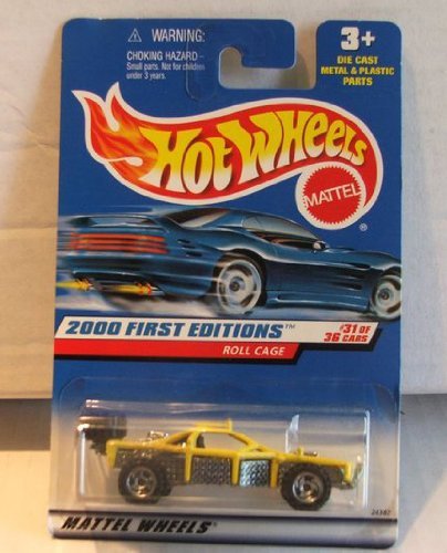 Amazon.com: Mattel Hot Wheels 2000 First Editions Roll Cage : Toys
