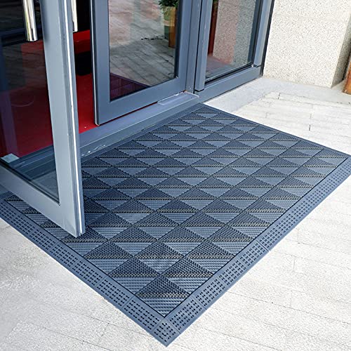 Tapis de bienvenue antidérapant pour en finir avec la saleté et la boue à l'entrée