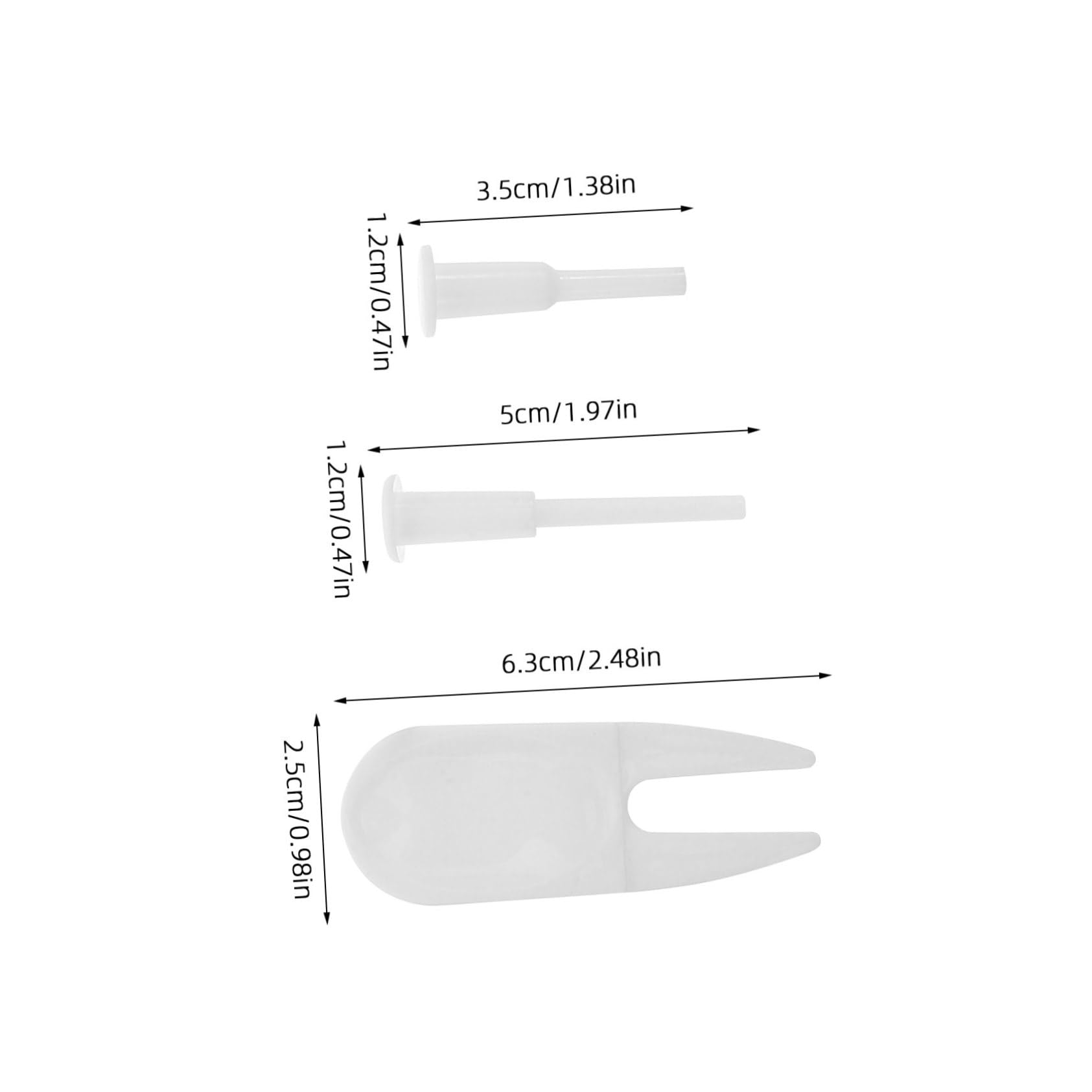 Totority 12Pcs Yoga Ball Air Stopper Kit Compact Inflatable Exercise Ball Plug Replacement with Removers for Gym Use Portable Design for and Maintenance