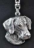 82.46 Rhodesian Ridgeback, African Lion Boy, African Lion Girl, Silber gepunzt 925, Hund, Silber, Schmuckanhänger, Anhänger, Schlüsselanhänger, Limitierte Edition, Art Dog