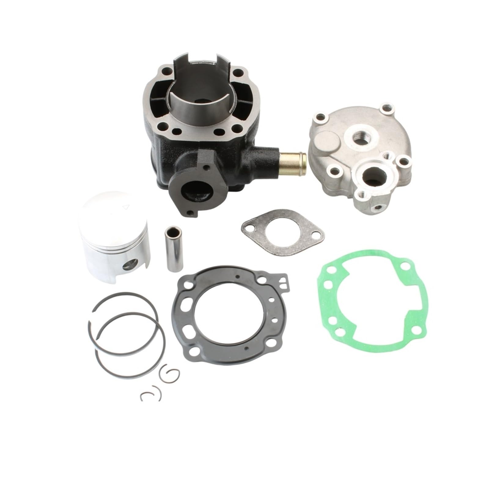 Kit cilindro e testa for scooter 70cc Big Bore for S-zuki Katana 50 Zillion 50cc LC 47mm/12mm 2 tempi accessori per moto