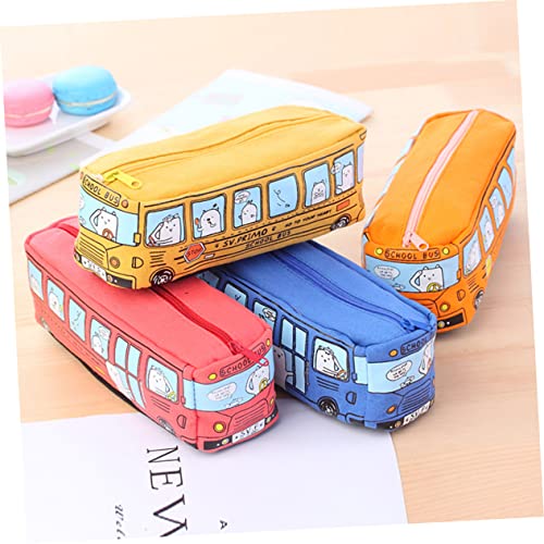 Tofficu Estojo De Lápis Zíper Bolsas Para Canetas Coreia Do Sul Pequenos Animais Azuis Bolsas Para C