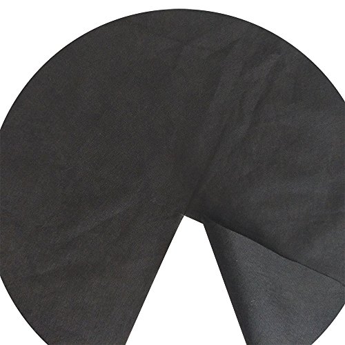 Agfabric Easy-Plant Weed Block Mulch,Tree Mat,Weed Barrier Mat,Round Weed Barrier Fabric,Garden Mat,3.0Oz,Dia-29 (20 Pack,Black) #TOP4