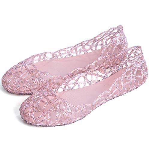 Image of Dear Time Women Flat Heel Summer Beach Jelly Shoes