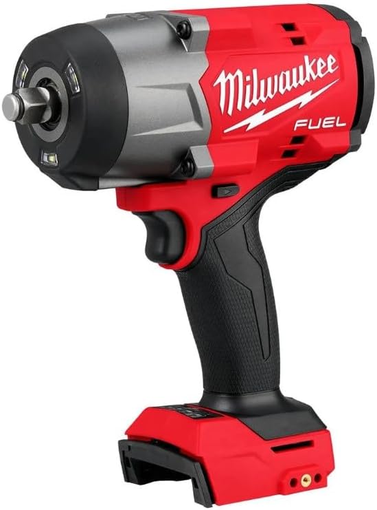 Milwaukee M18 Fuel High Torque 1/2" Impact Wrench with Friction Ring & Bag Bundle (2 Items)