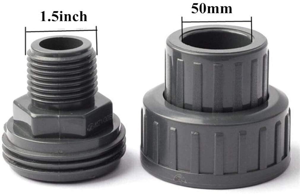 Raccordi PVC Per Tubi 20-50mm - Connettori Per Acquario, Giardino E Scarichi - Foto 5