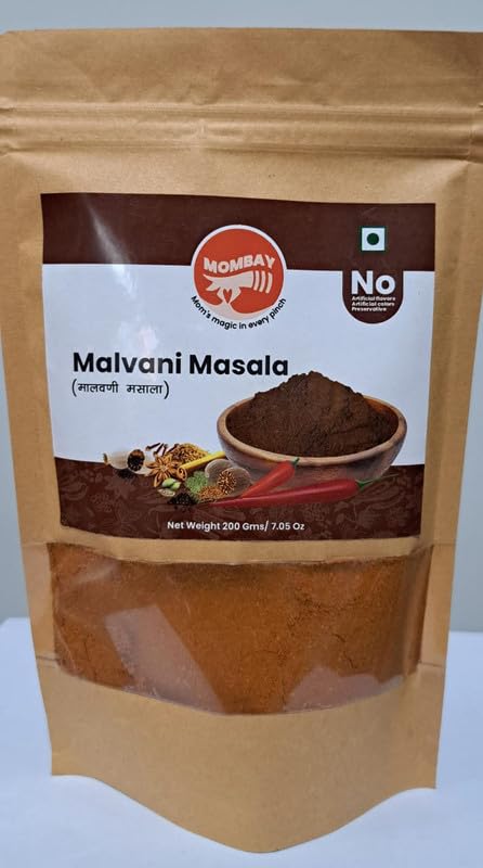 Mombay Malvani Masala/Spice/Powder | 200gm Pouch | Coastal Maharashtrian | All-Purpose| Made With LTG (Low-Temperature Grinding) (B0D5YB667H) Amazon Price History, Amazon Price Tracker