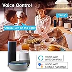 DAYBETTER Tuya Smart Light Bulbs, RGBCW WiFi Color Changing Led Bulbs Compatible with Alexa and Google Home Assistant, A19 E26 9W 800LM Multicolor Led Light Bulb, No Hub Required, Light Bulbs 12 Pack - Image 3