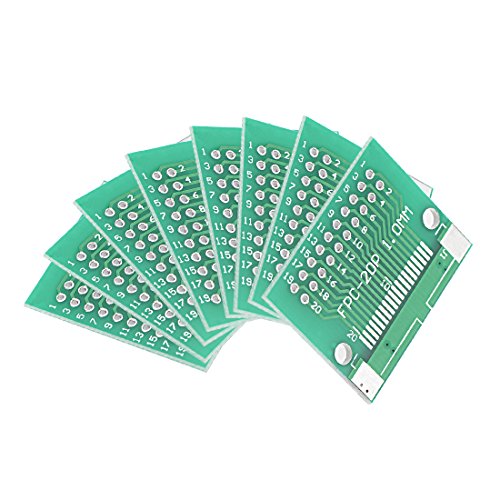 Adaptateur FPC 20 broches pour test sur plaque d'essai et prototypage rapide - Kit de 8